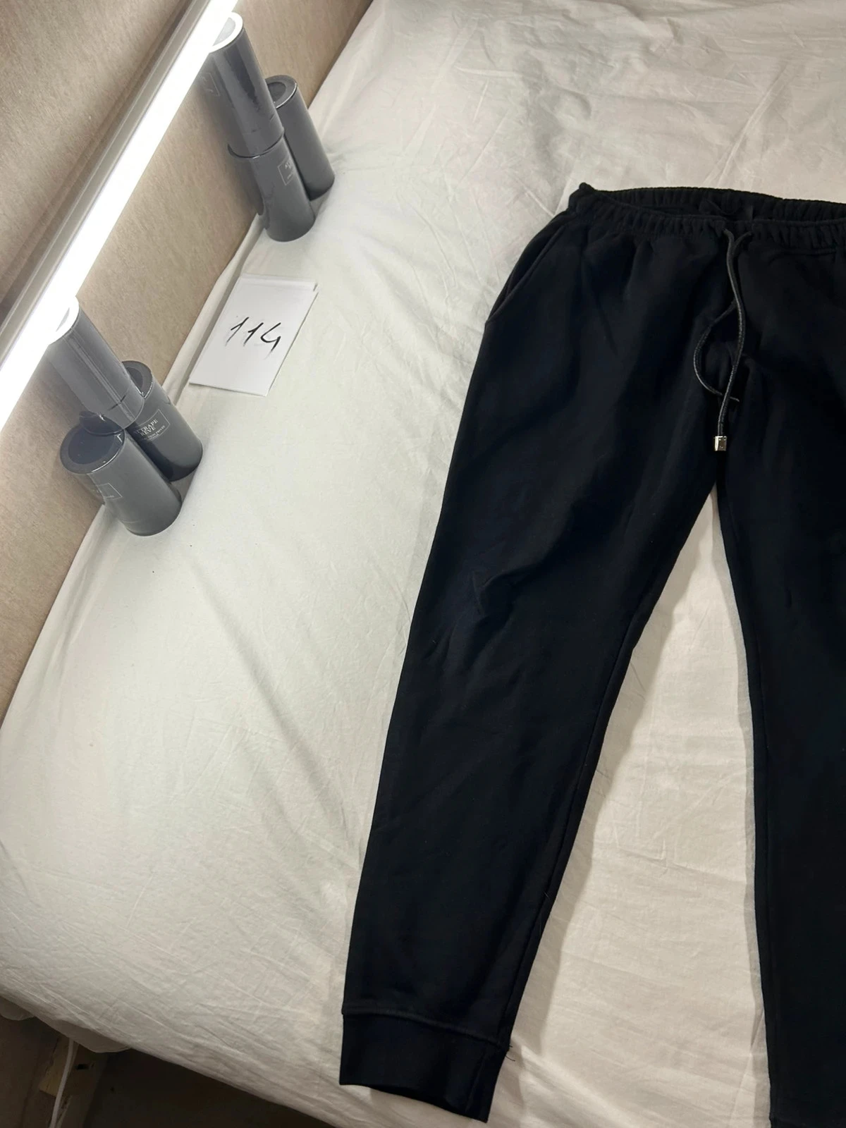 Calça de jogging preta vintage Zamios – photo 3